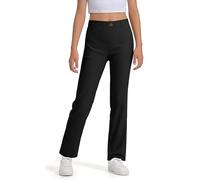 Pantaloni alla Moda per Ragazze Palazzo a Gamba Dritta Cargo da Ragazza Casual, in Tinta Unita attività all'Aria Aperta Joggers Vintage Y2K
