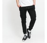 Alpha Industries Pantaloni Cotton Twill Nero Uomo