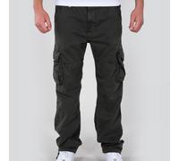 ALPHA INDUSTRIES Pantaloni cargo 'Jet' grigio scuro, Taglia 34