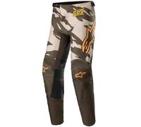 Alpinestars Racer Tactical Pantaloni Motocross Giovani, beige, taglia 24