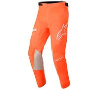pantaloni alpinestars youth racer tech 20 - infantile arancio / bianco / blu USA 24