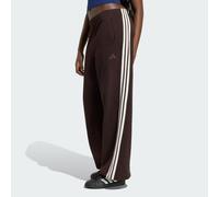 Pantaloni ampi adidas KIT 3-Stripes Aurora Coffee / Off White / Off White M