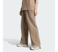 Pantaloni ampi adidas KIT Small Logo Khaki Six XS