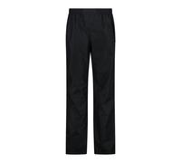 CMP, Pantalone Antipioggia Uomo Con Zip Laterali Su Tutta La Lunghezza, Nero, XS