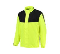 Rusty Stitches Sander, giacca da pioggia M male Giallo Fluo/Nero