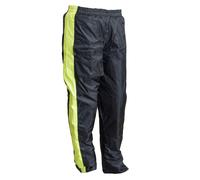 Pantaloni antipioggia moto scooter 100% impermeabili antiacqua antivento