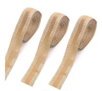Pantaloni autoadesivi Pasta for la bocca Bordo dei pantaloni Accorciare Riparazione Orlo termoadesivo Nastro for indumenti Senza cucire Nastro for orlare il tessuto Cucito fai da te(Beige,5 Meter)