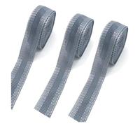 Pantaloni autoadesivi Pasta for la bocca Bordo dei pantaloni Accorciare Riparazione Orlo termoadesivo Nastro for indumenti Senza cucire Nastro for orlare il tessuto Cucito fai da te(Grey,5 Meter)