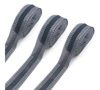 Pantaloni autoadesivi Pasta for la bocca Bordo dei pantaloni Accorciare Riparazione Orlo termoadesivo Nastro for indumenti Senza cucire Nastro for orlare il tessuto Cucito fai da te(Black,3 Meter)
