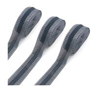 Pantaloni autoadesivi Pasta for la bocca Bordo dei pantaloni Accorciare Riparazione Orlo termoadesivo Nastro for indumenti Senza cucire Nastro for orlare il tessuto Cucito fai da te(Black,2 Meter)