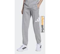 PANTALONI BAMBINO/BAMBINA ADIDAS ESSENTIALS BIG LOGO JV9915 col. grigio/bianco