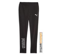 PANTALONI BAMBINO/BAMBINA PUMA ACTIVE SPORTS PANTS- 676292-01 col. nero/bianco