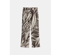 Guess Pantaloni Eco Bastienne a Gamba Larga Donna, Stampa Wild Escape, S