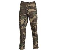 Mil-Tec US Ranger, pantaloni cargo XS male Woodland