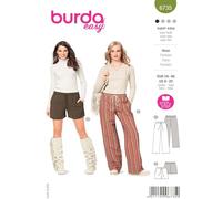 Pantaloni Bianchi Modello Burda 6735