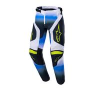 pantaloni bambini alpinestars youth racer push - blu / bianco USA 26