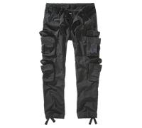 Brandit Pantaloni cargo Pure Slim Fit Uomo M Grigio scuro