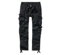 Brandit Pure Slim Fit, pantaloni cargo M male Nero