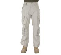 Brandit Pure Vintage Pantaloni, bianco, taglia XL
