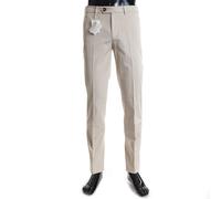 Pantaloni BRUNELLO CUCINELLI 595 $ beige vestibilità italiana - Gabardine...