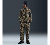 Pantaloni camo in fleece con bordo aperto Nike Tech - Uomo - Marrone L