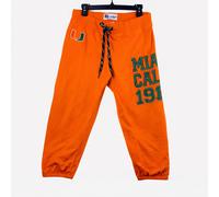 Pantaloni Capri Da Uomo Miami Hurricanes E5 College Classics|Arancione|Medio