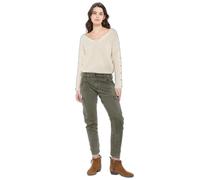 Pantaloni cargo 7/8 da donna Le Temps des cerises Rivera Vert 34/36