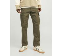 Pantaloni cargo con fondo stretto Verde 46 (IT) - W32 L34 (US) Tinta unita