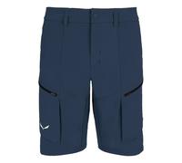 Pantaloni cargo corti da escursione Salewa Puez Bleu M