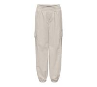 Pantaloni cargo da bambina Only Kogecho Parachute Beige 14 anni