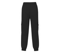 Pantaloni cargo da donna a vita alta, pantaloni da jogging in tinta unita, dritti per attività all'aria aperta, da lavoro, multi-tasche, da trekking, da donna, tinta unita, casual, da streetwear Hip