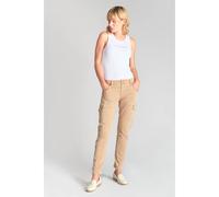 Pantaloni cargo da donna Le Temps des cerises Rivera 7/8 Marron 38/40