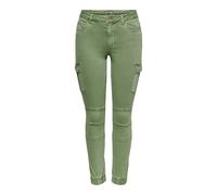 Pantaloni cargo da donna Only Missouri Vert 40x30