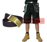 Pantaloni Cargo Da Lavoro Heavy Duty Blackrock Uomo Con Cintura Gratuita