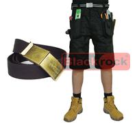 Pantaloni Cargo Da Lavoro Heavy Duty Blackrock Uomo Con Cintura Gratuita