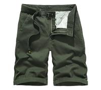 Pantaloni cargo da uomo Abiti da lavoro da uomo Pantaloncini estivi Pantaloncini Pantaloncini da uomo Vecchi Sport Pantaloncini Cargo Pantaloni per Uomo, Verde, M