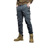 Pantaloni cargo da uomo con pantaloni da lavoro elasticizzati impermeabili Softshell multi tasca abbigliamento da lavoro tattico da combattimento pantaloni cargo da campeggio all'aperto pantaloni da
