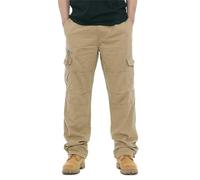Pantaloni cargo da uomo, imbottiti, in pile, invernali, con tasche multiple, per escursioni, per attività all'aria aperta, da lavoro, da jogging, da trekking, da caccia, militari