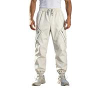 Pantaloni cargo da uomo, impermeabili, adatti all'uso quotidiano, versatili, per lavoro, tempo libero, libertà di movimento ottimale grazie al taglio casual, facili da pulire, indossabili tutto l'anno