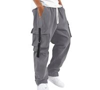 Pantaloni Cargo da Uomo, Pantaloni Cargo da Uomo, da Esterno, da Jogging, in Velluto A Coste, con Tasche Multiple, Comodi Pantaloni da Lavoro Multiuso, per Abbigliamento Casual, Tutte Le Stagioni