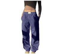 Pantaloni Cargo Donna Estate Tuta Push Montagna Marroni Classici 3 Running Jogging Allenamento Fustagno Alpinismo Pizzo Lilla Marrone Dance Ampia Impermeabile Sfilacciati Mutande
