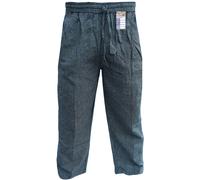 Pantaloni Cargo Estivi Leggeri In Cotone E Canapa Elasticizzati E Comodi