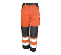 Pantaloni Cargo Hi-Vis Multitasca Polycotton Arancioni O Gialli XS - 4XL