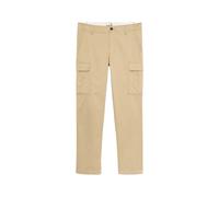 PANTALONI CARGO IN TWILL BROOKLINE BEIGE