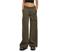 Urban Classics Pantaloni Cargo A Vita Alta Twill