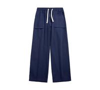 Pantaloni cargo mimetici slim fit da uomo pantaloni casual da lavoro larghi pantaloni casual traspiranti per attività all'aperto escursionismo lavoro viaggi passeggiate golf, Marina Militare, 5XL
