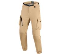 Alpinestars Flex-AST Cargo Pantaloni tessili da moto, beige, taglia S per maschi