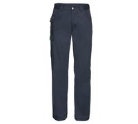Pantaloni Cargo Multi Tasca In Policotone Blu Grigio O Nero Russell