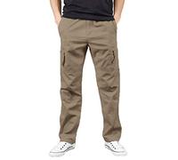 Pantaloni Cargo Outdoor Multi-Pocket Tuta Dritta Sport Pantaloni Tasche Outdoor Escursionismo Lavoro Pantaloni della tuta, Giallo, 3XL