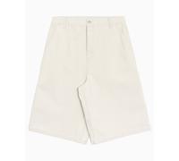 Carhartt WIP - Mercer - Pantaloncini al ginocchio grigi a righe-Grigio XS